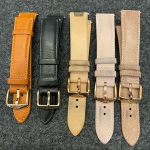 Fossil 18mm Interchangeable Watch Straps - Neutral/Golds
